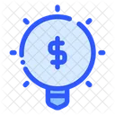 Lightbulb Innovation Ideas Icon