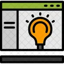 Lightbulb Illumination Lighting Icon