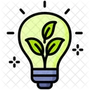 Lightbulb Plant Leaf Icon