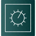 Lighting Controls Dimmer Symbol