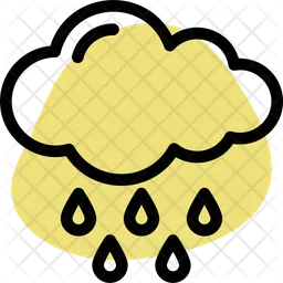 Lighting Rain  Icon