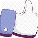 Like Social Media Comment Icon