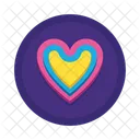 Like Heart Love Icon