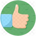 Thumbs Up Feedback Appreciation Icon