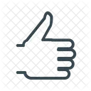 Like Hand Gesture Icon