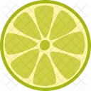 Lima Verde Fruta Icono