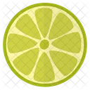 Lima Verde Fruta Icono