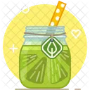 Lime Smoothie Drink Icon