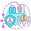 Limit access to data  Icon