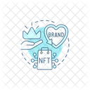 Nft Virtual Digital Icon