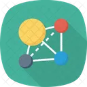 Line Networking Service Icon