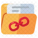 Linked Folder  Symbol