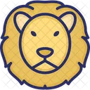 Lion Wild Animal Zoo Icon