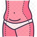 Liposuction body  Icon