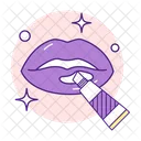 Schonheit Kosmetik Lippe Symbol