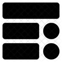 List Website Wireframe Icon