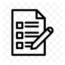 List Document Checklist Icon
