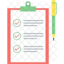 List Checklist Clipboard Icon