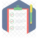 List Paper Document Icon