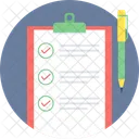 List Paper Document Icon