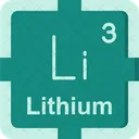 Lithium Preodic Table Preodic Elements アイコン