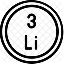 Lithium Periodic Table Chemistry アイコン
