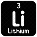 Lithium Chemistry Periodic Table アイコン