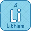 Lithium Chemistry Periodic Table アイコン