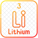 Lithium Chemistry Periodic Table アイコン