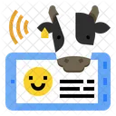 Livestock Monitoring Livestock Farming Iot Cattle Health Animal Behaviour Heat Stress Icon