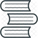 Livres Record Pile Icône