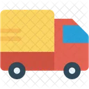 Lkw Lieferung Fahrzeug Symbol