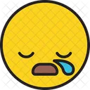 Llorar Emoji  Icono