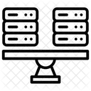Load Balancing Weight Balance Data Balance Icon
