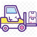 Forklift Truck Bendi Icon