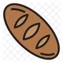 Loaf Bread Food Icon