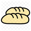 Loaf Bread Food Icon