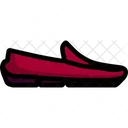 Moccasin Casual Shoe Icon