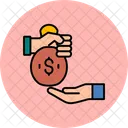 Loan Borrowed Currency Icon