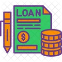 Loan Debt Terms Icon