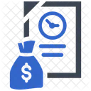 Money Bag Loan Mature Cash Icon