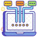 Computer Network Lan Network Local Area Network Icon