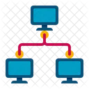 Local Network Computer Connection Lan Icon