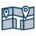 Localizador De Mapas Puntero De Pin Navegacion De Mapas Icono