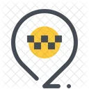 Location Taxi Mark Icon