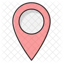 Map Location Pin Icon