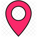 Summer Location Pin Icon