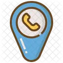 Location Phone Pin Icon