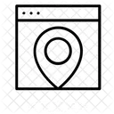 Location Navigation Pin Icon