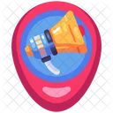 Location Pin Tag Icon